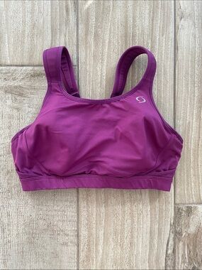 Moving Comfort magenta Maia sports bra, size 34D